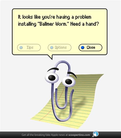 clippy | Scoopertino