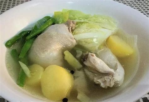 Nilagang Manok (Simple Filipino Chicken Soup) Recipe | Chicken nilaga ...