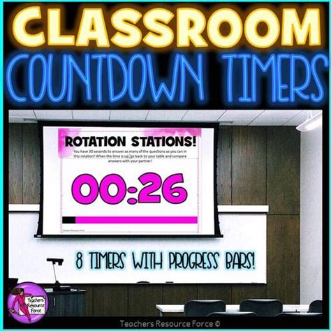 Awesome countdown timers for the classroom