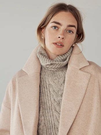 Beige wool blend jacket | Lindex UK | Wool blend jacket, Wool blend, Affordable fashion