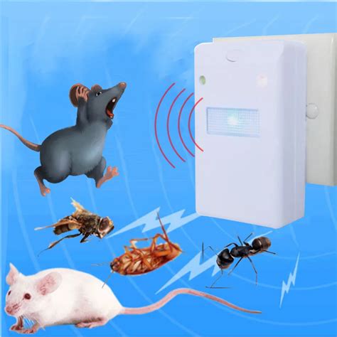 Ultrasonic Electronic Pest Control Rodent Rat Mouse Repeller Mice Mouse ...