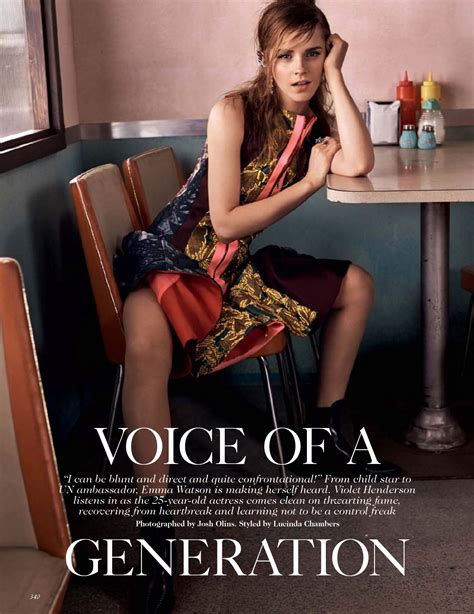 Emma Watson Updates: Emma Watson covers Vogue UK (September 2015)