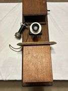 (32”T X 10”W) VINTAGE TELEPHONE - Isabell Auction