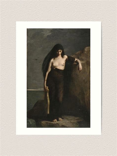 "Sappho, by Charles August Mengin " Art Print for Sale by ArautoCosmico | Redbubble