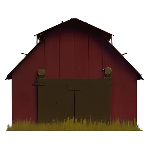 Farm Barn Silhouette Graphic · Creative Fabrica