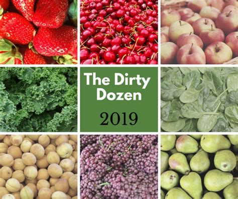 2019 'Dirty Dozen' Foods: Toxic Produce - Sustainable Yum