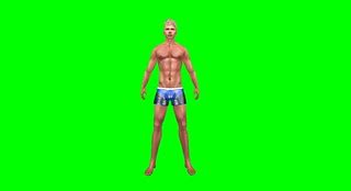 Green screen outfits - swim | Green screen images of all my … | Flickr
