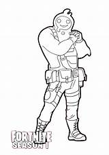 Fortnite Printable Coloring Pages sketch template