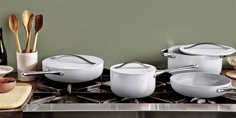 Ceramic Cookware Set | Nonstick Pots & Pans Set | Non-Toxic Cookware | Caraway | Ceramic ...