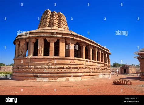 Durga temple, Aihole, Karnataka, India Stock Photo - Alamy