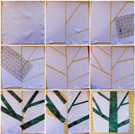 Tree Quilt Block Progress | Flickr - Photo Sharing!