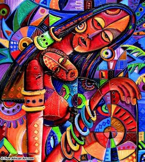 Pin by ಌBeckyಌ on Colourful Life | African paintings, African art, Contemporary african art