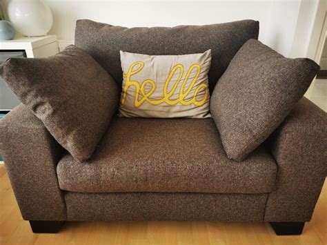 NEXT Sonoma large chaise sofa, snuggle chair and footstool | in ...