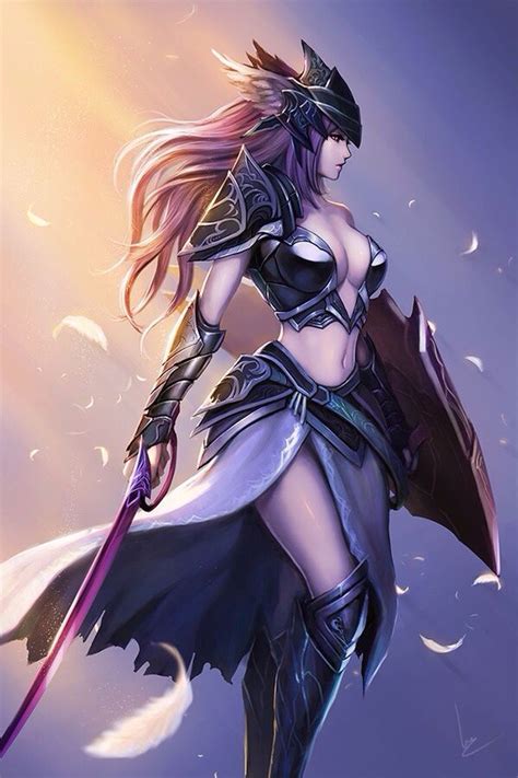 #anime | Fantasy art women, Fantasy female warrior, Anime warrior