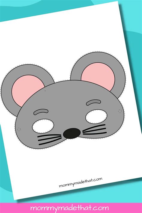 Mouse Mask Template