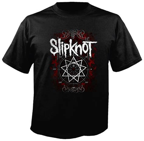 Slipknot Band Black T-Shirt – Metal & Rock T-shirts and Accessories