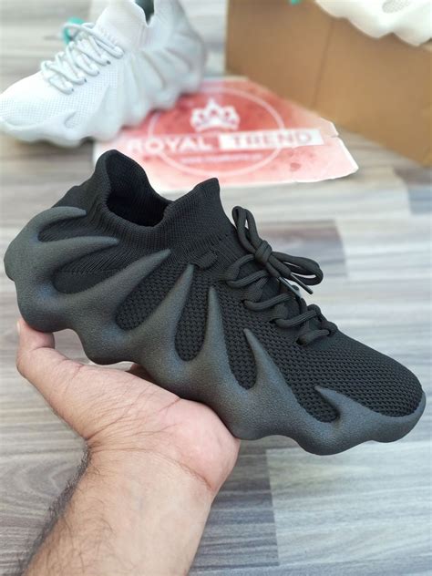 Yeezy 450 black laces - Royaltrend.com.pk