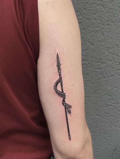 For Brok, Draupnir Spear tattoo. : r/GodofWarRagnarok