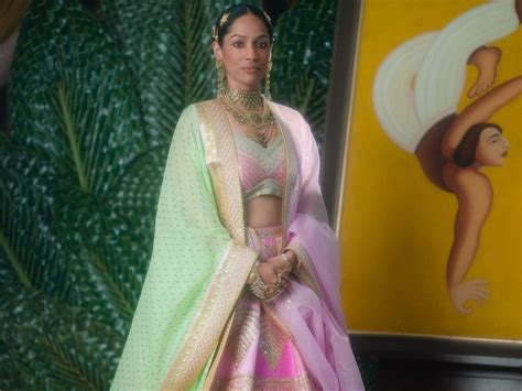 Masaba Gupta's wedding lehenga is a divine serenity