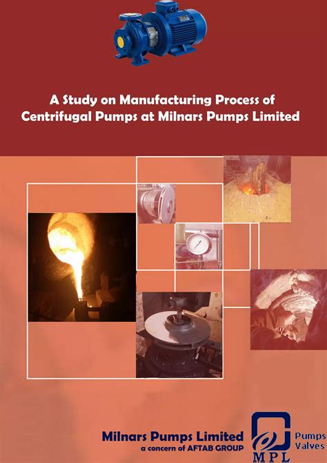 Manufacturing Processes of Centrifugal pumps at Milnars Pumps Ltd. | PDF