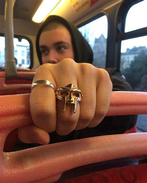 LPU MF DOOM rose gold ring | Mf doom ring, Mf doom, Accessories