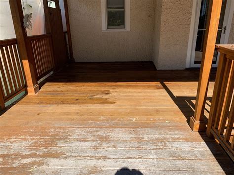 Deck Refinishing Before and After Gallery - C.E.T. Painting
