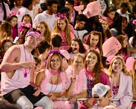 Pink Out, Football Games, Seniors