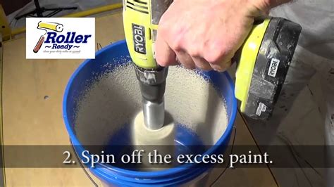 Roller Ready cleans your paint roller in seconds - YouTube