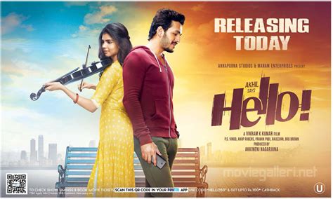 Hello Movie Releasing Today Posters | Moviegalleri.net