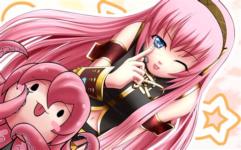 Download Tako Luka Luka Megurine Anime Vocaloid HD Wallpaper