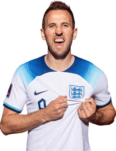 Harry Kane England football render - FootyRenders