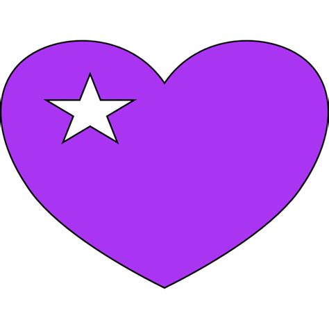 Purple Heart SVG
