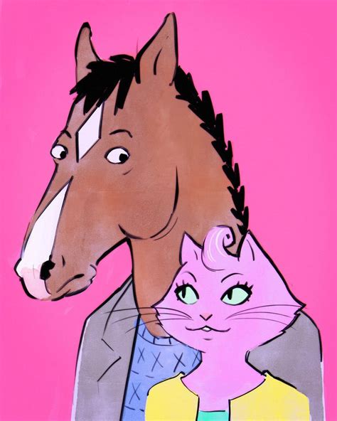 Bojack and Princess Carolyn! | Bojack horseman, Bojack horseman poster, Horseman