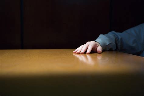 A Businessmans Hand On A Table Photograph by Ron Koeberer - Fine Art America