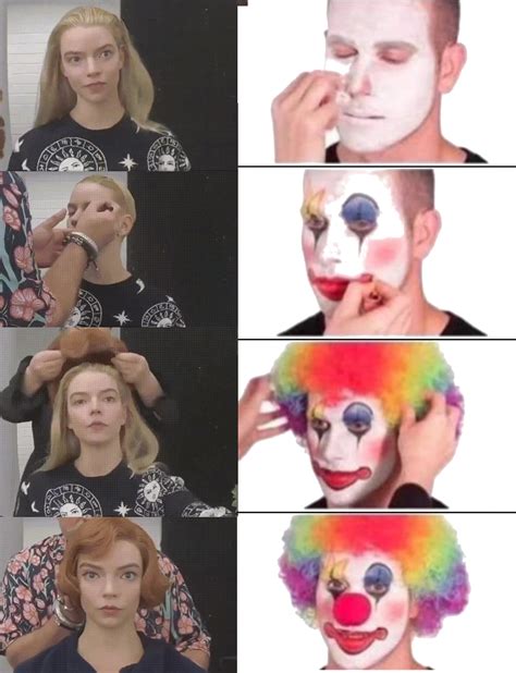 Clown face meme(Beth Harmon edition) : r/queensgambit