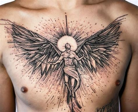 11+ Wings On Chest Tattoo Ideas That You Have To See To Believe!