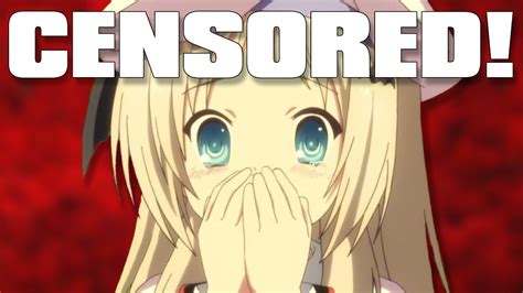 Censorship In Anime - YouTube