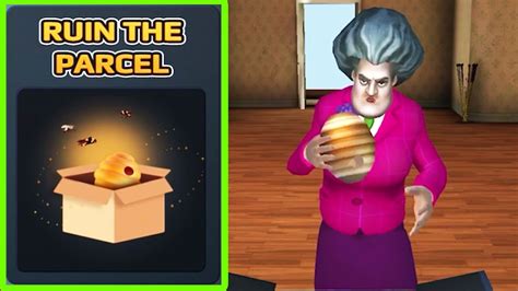 Scary Teacher 3D | Miss T Ruin the Parcel (Chapter 1) Gameplay Walkthrough (iOS Android) - YouTube