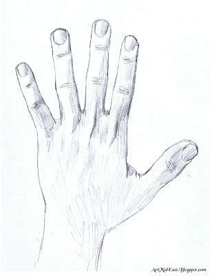 How to draw a hand - A step by step guide | Drawing Lessons | How to draw hands, Pencil drawings ...