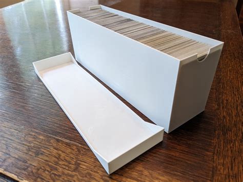 Trading Card Box (250mm) by Eric Carlisle | Download free STL model | Printables.com