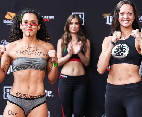 Bellator Female Fighter weigh in - Slickster Magazine