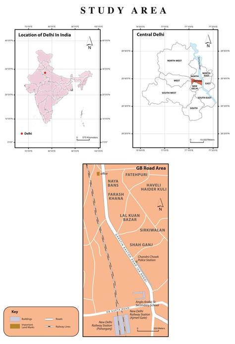 Location map: G.B. Road, Delhi | Download Scientific Diagram