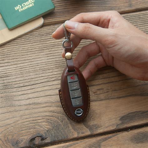 Nissan Key Fob Cover Leather Key Case For Nissan Car Key | Etsy