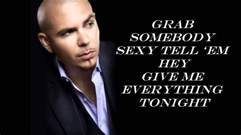 Pitbull - Give Me Everything (Tonight) ft. Ne-Yo, Afrojack & Nayer ...