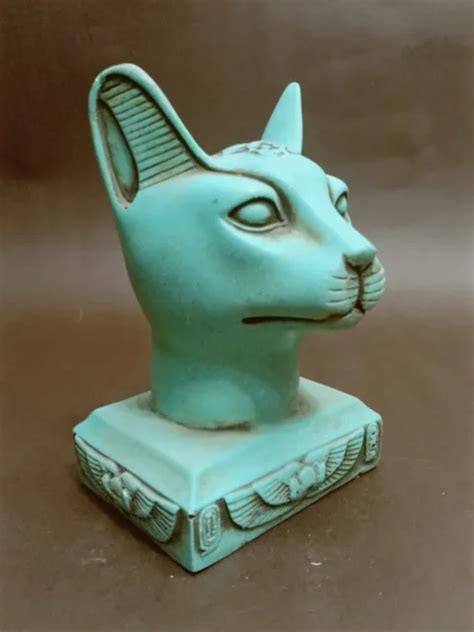 ANCIENT EGYPTIAN ANTIQUES Bastet Statue Cat Egypt Goddess Rare Stone Egyptian Bc $186.00 - PicClick