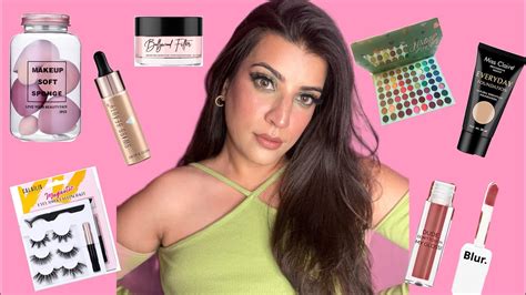 Makeup look with Amazon products - YouTube