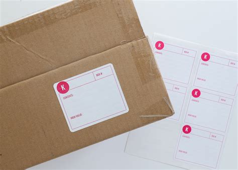 Printable Moving Box Labels & Inventories - The Homes I Have Made