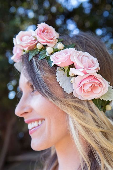 How to make gorgeous flower crowns in three different ways! Flower ...