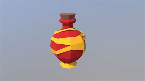 Potion Bottle - Wrap Around - Download Free 3D model by Yecats (@yecats131) [c8b26c6] - Sketchfab