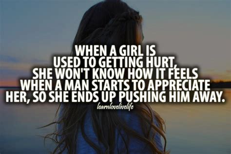 When a girl is use to getting hurt. | Words | Pinterest